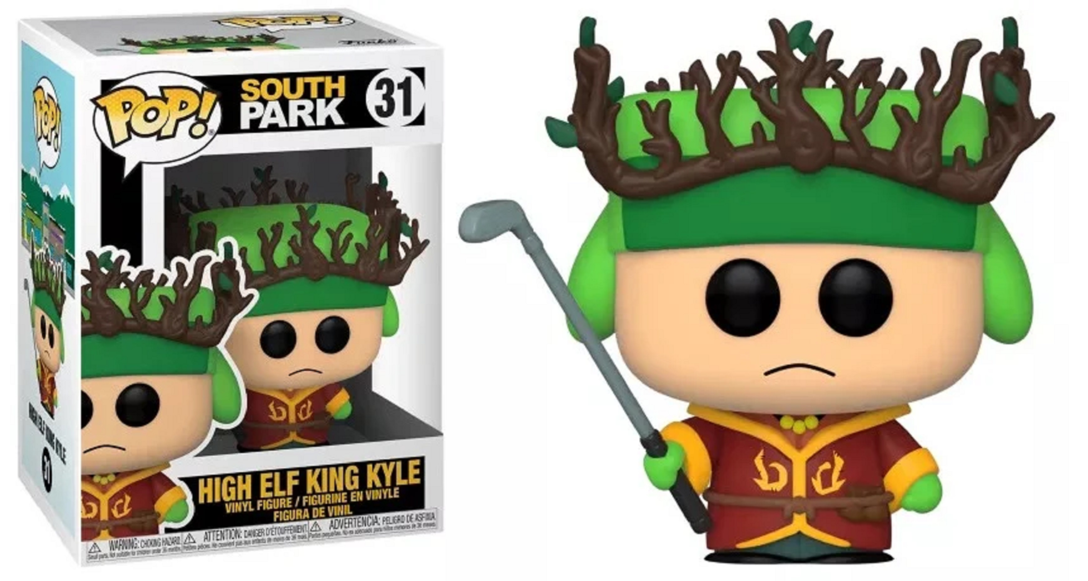 Figurina Stick of Truth High Elf King Kyle Funko