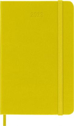 Agenda 2023 - 12-Months Weekly Planner - Pocket, Hard Cover - Hay Yellow