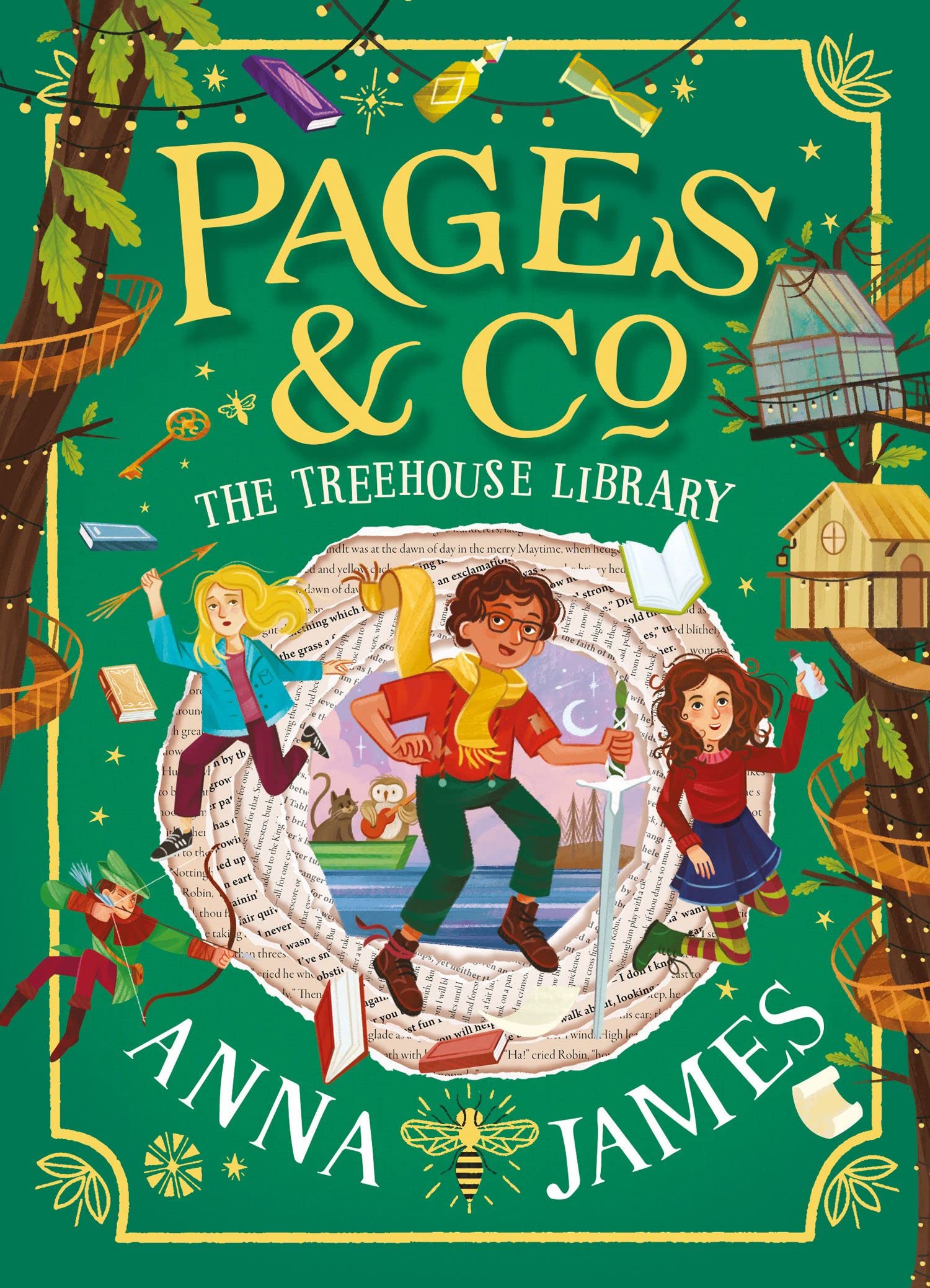 Pages & Co. The Treehouse Library Anna James