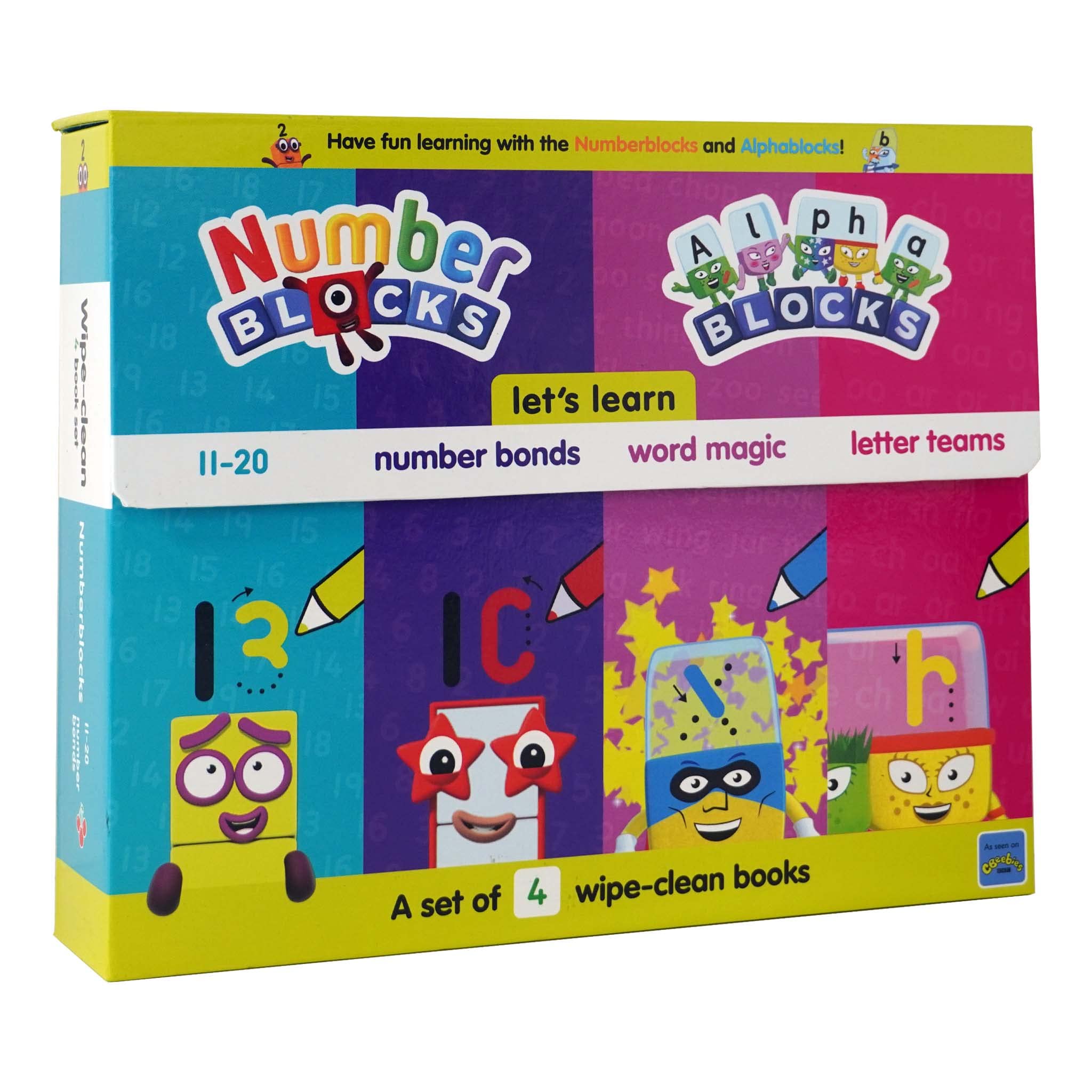 Numberblocks and Alphablocks - Let's Learn Numbers and Letters - Box Set 4