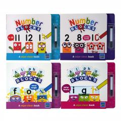 Numberblocks and Alphablocks - Let's Learn Numbers and Letters - Box Set 4