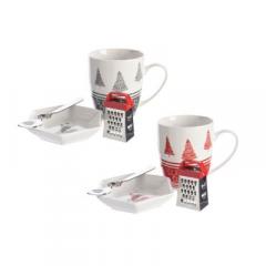 Cana pentru ciocolata calda - Christmas Tree - mai multe modele