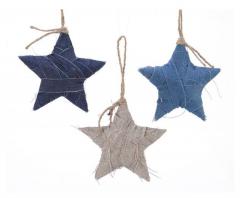 Ornament brad - Hanger Star - mai multe culori - pret pe bucata