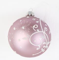 Glob - Bauble Cloudy Lila, 8cm
