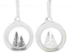 Glob - Glass Winter Scenery Inside - Transparent, doua modele