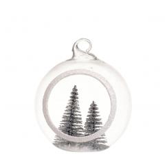 Glob - Glass Winter Scenery Inside - Transparent, doua modele