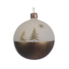 Glob decorativ - Tree Line Gold