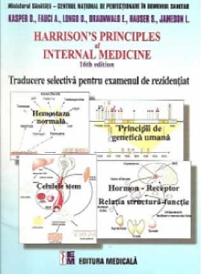 Harrison&#039;s Principles of Internal Medicine 16th edition - Traducere selectiva pentru examenul de rezidentiat