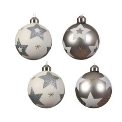 Glob decorativ - Silver Metal Wool - mai multe modele