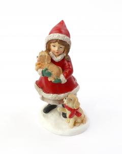 Decoratiune Craciun - Child With Dogs