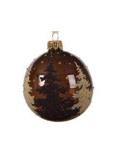 Glob decorativ - Choclate Tree Scenery | Kaemingk