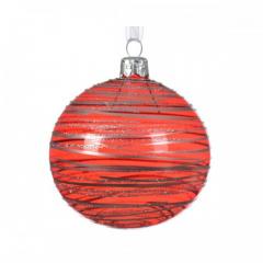 Glob decorativ - Red Lined | Kaemingk