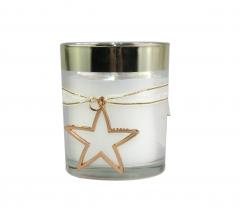 Lumanare - Scented Gold Star Glass | Kaemingk