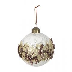 Set 3 globuri decorative - Bauble Branch - mai multe modele | Kaemingk