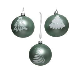 Glob decorativ - Snow Trees - mai multe modele | Kaemingk