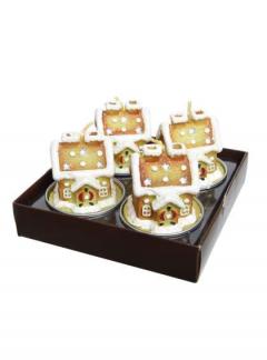 Lumanare - Gingerbread House Wax Candle