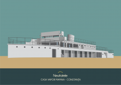 Ilustratie - Casa Vapor, Mamaia