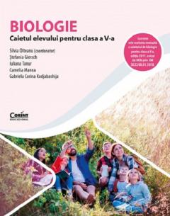 Biologie. Caietul elevului pentru clasa a V-a