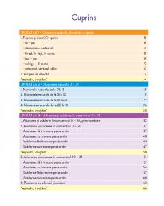 Matematica si explorarea mediului. Clasa pregatitoare