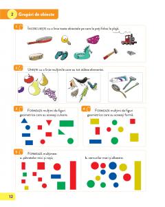 Matematica si explorarea mediului. Clasa pregatitoare