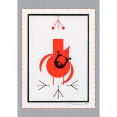 Felicitare-Charley Harper Cardinal
