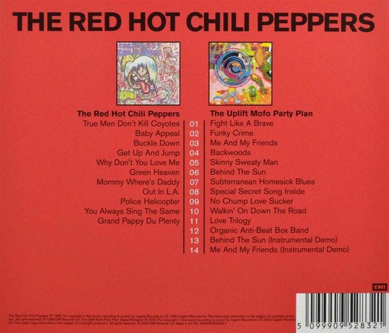 The Red Hot Chilli Peppers / The Uplift Mofo Party Plan