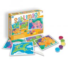 Set creativ - Sablimage Dinosaures