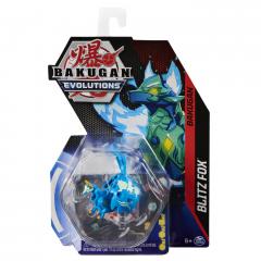 Figurina - Bakugan Evolutions S4 - Bila Clasica Blitz Fox Albastru