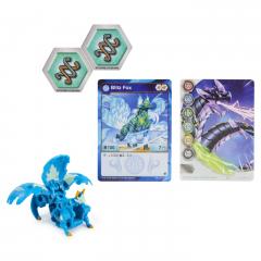 Figurina - Bakugan Evolutions S4 - Bila Clasica Blitz Fox Albastru