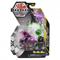 Set figurine - Bakugan Evolutions S4 - Platinum Powerup - Blitz Fox, Nano Riptide si Nano Fury