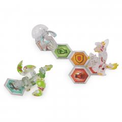 Set 3 jucarii - Bakugan Evolutions S4 - Starter Pack - Serpillious Ultra Verde, Colossus si Neo Dragonoid