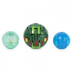 Set 3 jucarii - Bakugan Evolutions S4 - Platinum Powerup - Griswing, Nano Shadow si Nano Lancer