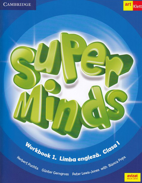 Super Minds. Workbook 1. Limba Engleza. Clasa 1
