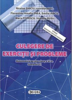 Culegere de exercitii si probleme. Matematica - Clasa a IV-a, Semestrul 1