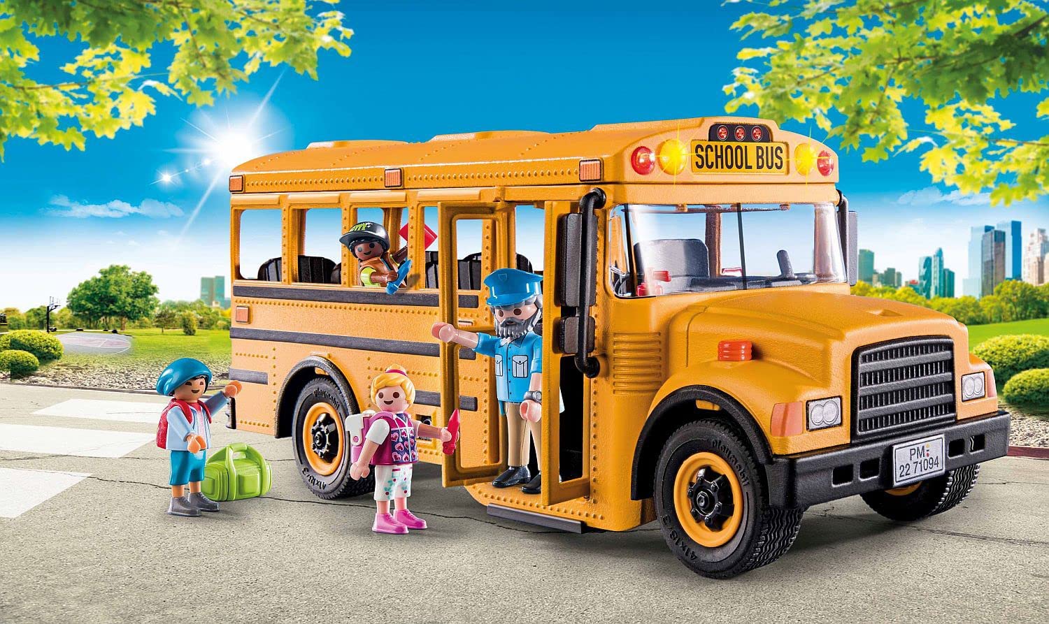 Playmobil city life cheap school bus