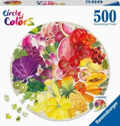 Puzzle 500 de piese - Cerc Fructe si Legume