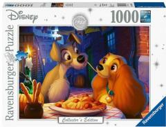 Puzzle 1000 de piese - Doamna si Vagabondul