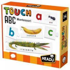 Puzzle educativ - Montessori Touch Abc