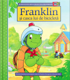 Franklin si casca lui de bicicleta