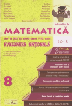 Culegere de matematica - Teste tip CNEE din materia claselor V-VIII pentru Evaluarea Nationala