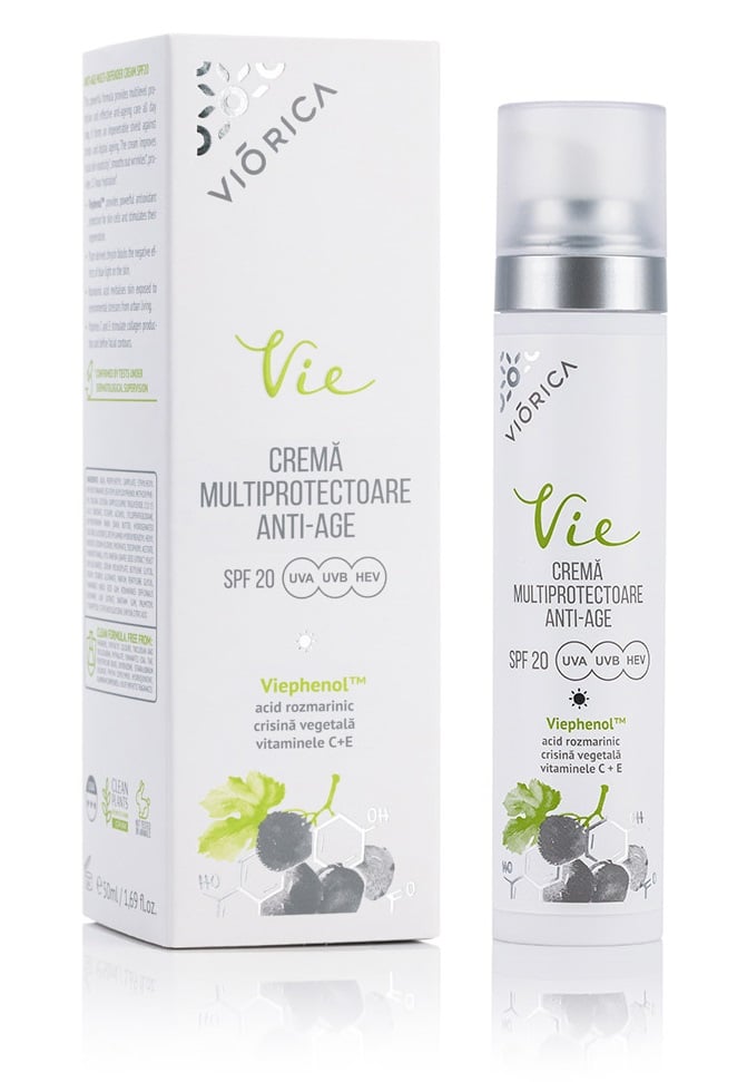 Crema multiprotectoare anti-age SPF20 - Viorica Vie
