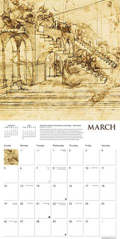 Calendar 2023 - Leonardo da Vinci 