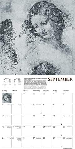 Calendar 2023 - Leonardo da Vinci 