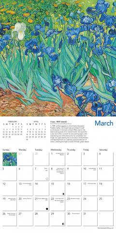 Calendar 2023 - Vincent van Gogh