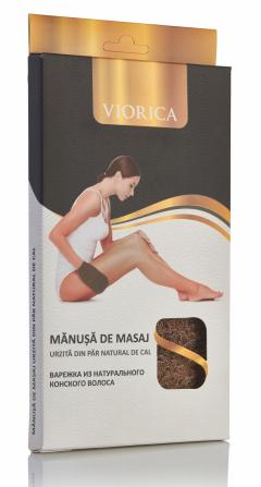 Manusa de masaj din par natural de cal