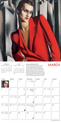 Calendar 2023 - Tamara de Lempicka 
