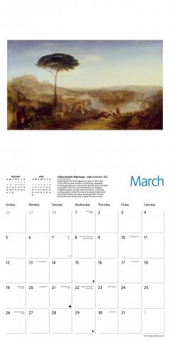 Calendar 2023 - Tate - J.M.W. Turner