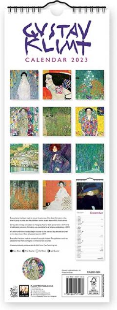 Calendar 2023 - Gustav Klimt