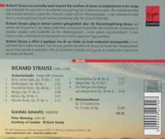 R. Strauss: Songs with Orchestra