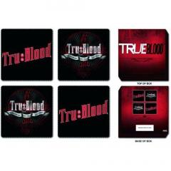 Set 4 suporturi pahar - Tru Blood